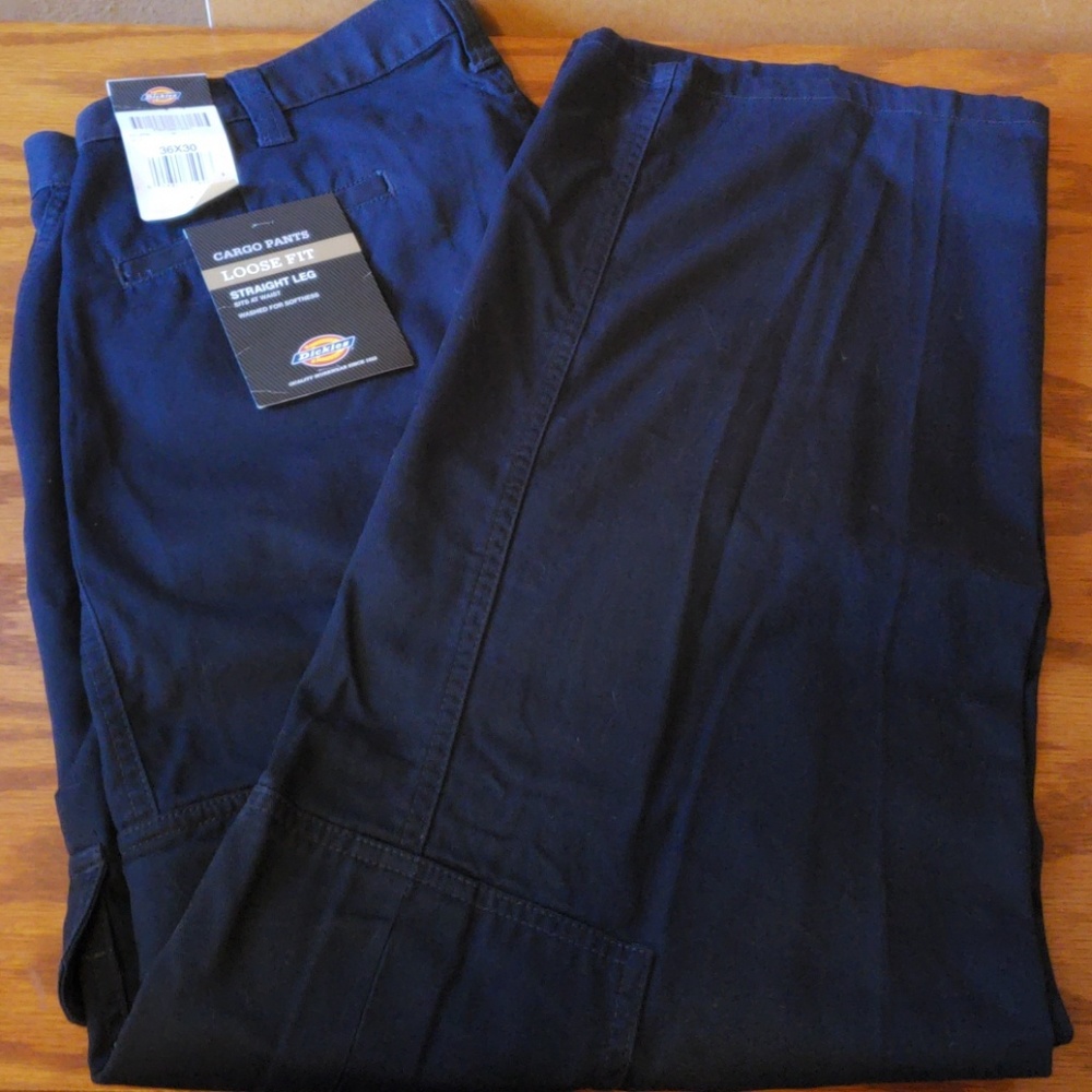 Dickies Cargo Loose Fit Straight Leg Pants NWT